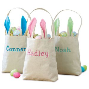 Kids Custom Easter Tote with Ears