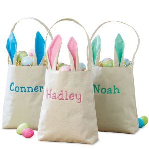 Kids Custom Easter Tote with Ears