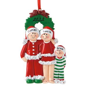 PJ Family Custom Christmas Ornaments