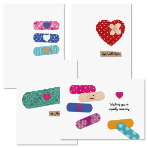Healing Thoughts Get Well Greeting Cards