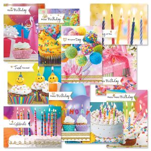 Photo Birthday Greeting Cards Value Pack