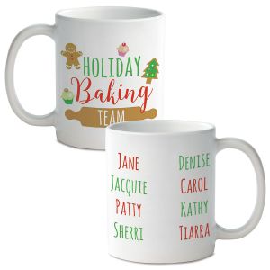 Holiday Baking Team Novelty Mug