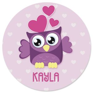 Custom Owls Stickers