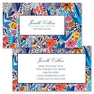 Sketch Garden Double-Sided Business Card