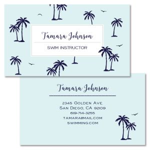 Little Palms Double-Sided Business Card