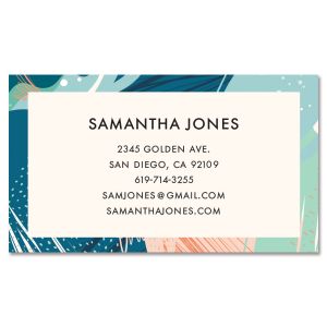 Exotic Pastel Standard Business Cards