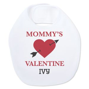 Personalized Baby's Valentines Day Bib