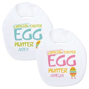 Personalized Baby's Easter Egg Hunter Bib