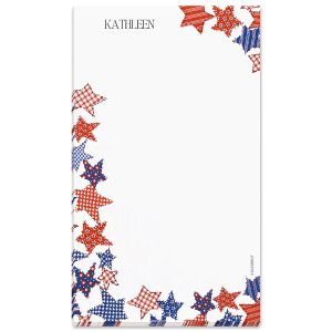 Patriotic Personalized Notepad