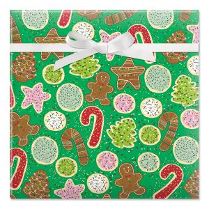 Christmas Cookies Jumbo Rolled Gift Wrap