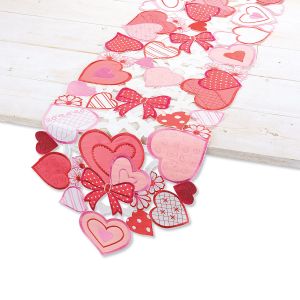 Hearts & Bows Table Runner