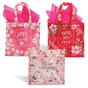 Pink & Red Cub Totes