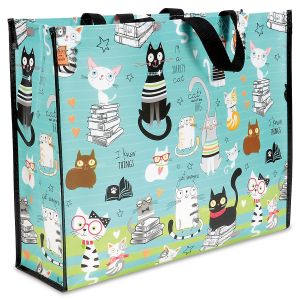 Smarty Cats Large Shopping Tote