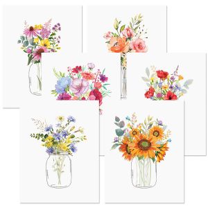 Floral Jars Value Pack