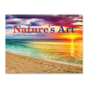 Nature's Art 2023 Big Grid Planning Calendar