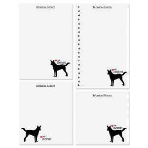 Dog Breed Custom Notepads