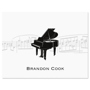 Piano Custom Note Cards
