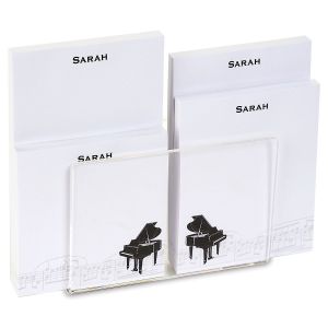 Piano Custom Notepad Set