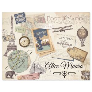 Travel Custom Note Cards
