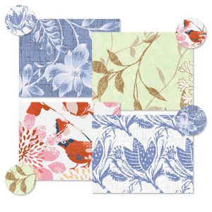 Serene Nature Note Cards with Matching Seals