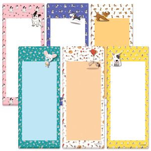 Playful Dogs Shopping List Pads