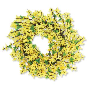 Yellow Floral Wreath