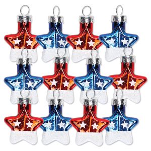 American Star Glass Ornaments