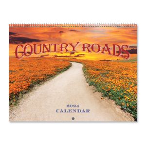 Country Roads Wall 2024 Calendar