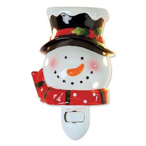 Ceramic Snowman Nightlight
