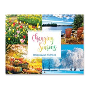 2025 Changing Seasons Big Grid Planning Calendar