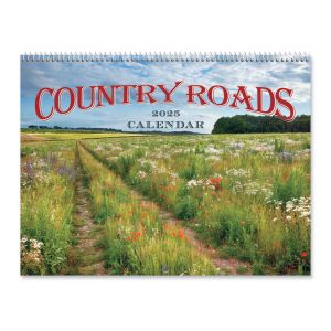 2025 Country Roads Wall Calendar