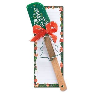 List Pad, Spatula, and Cookie Cutter Set