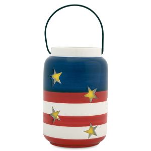 Patriotic Candle Jar