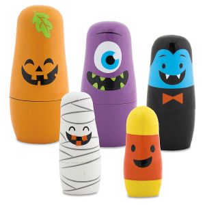 Halloween Characters Nesting Dolls