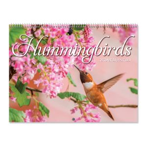Hummingbirds 2026 Wall Calendar
