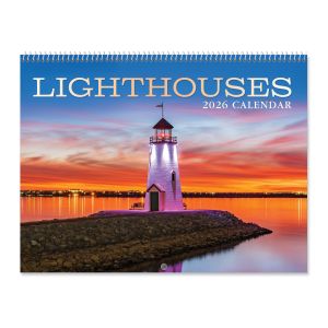 Lighthouses 2026 Wall Calendar