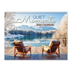 Quiet Moments 2026 Wall Calendar