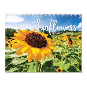 Sunflowers 2026 Wall Calendar
