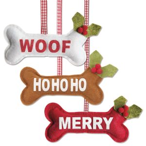 Dog Bone Ornaments