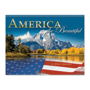 America the Beautiful 2026 Wall Calendar