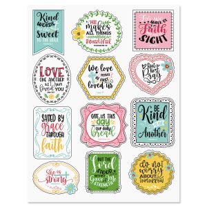 Scripture Inspiration Stickers