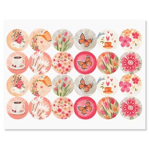 Spring Garden Envelope Seals