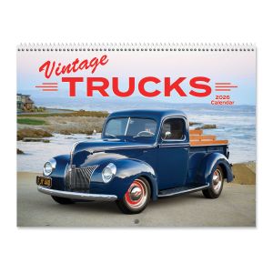 Vintage Trucks 2026 Wall Calendar