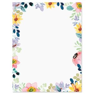 Colorful Spring Letter Papers
