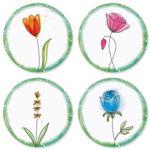 Spring Floral Seals