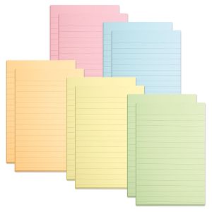 Sticky Lined Note Pad Value Pack