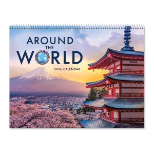 Around The World 2026 Wall Calendar