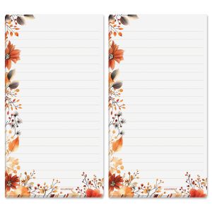 Autumn Florals Memo Pads