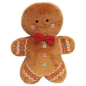 Gingerbread Holiday Pillow