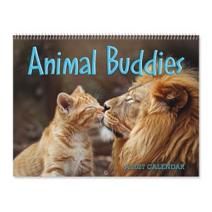 2027 Animal Buddies Wall Calendar